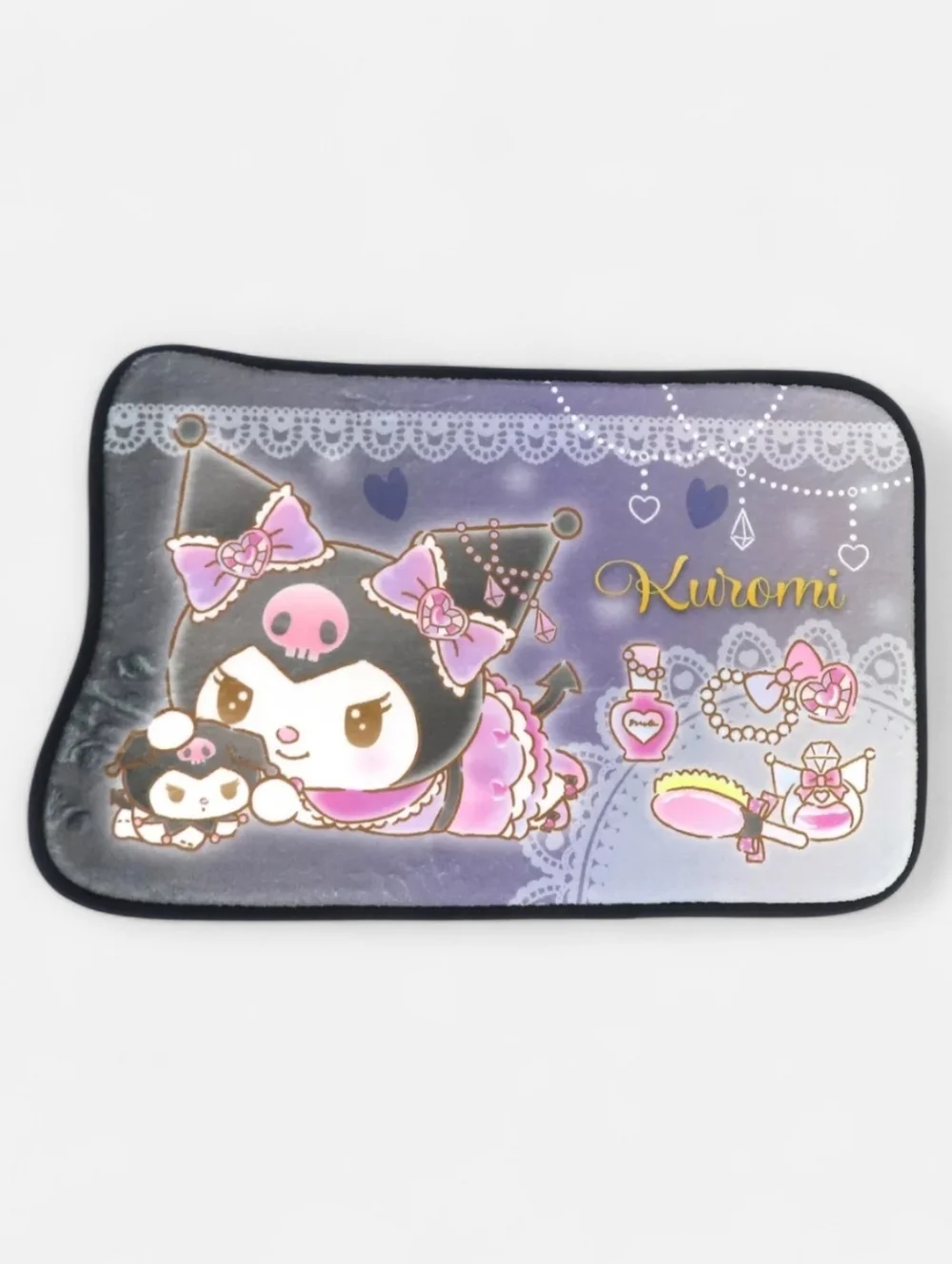 Sanrio Kuromi Beauty Themed Floor Mat Purple